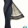 Black Pure Gicha Silk Saree Black Pure Gicha Silk Saree