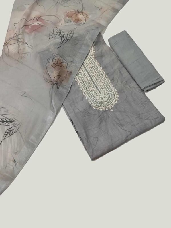 Digital Print Pure Linen Suit Digital Print Pure Linen Unstitched Suit