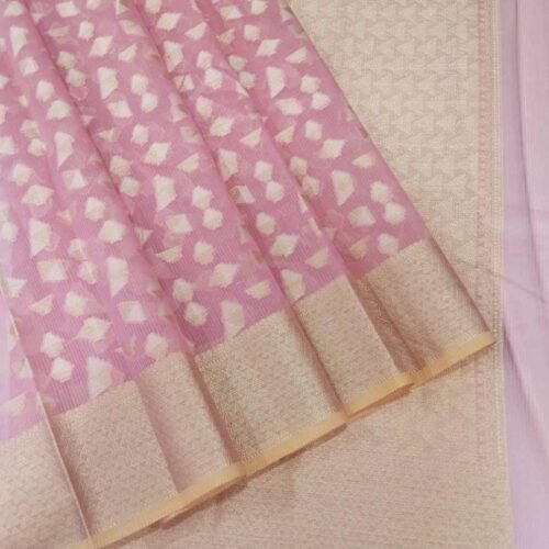 Party wear pure cotton saree for those looking for grace.