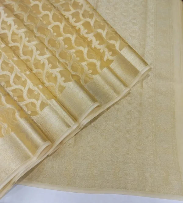 handloom organza saree