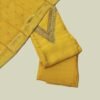 Yellow Chanderi Unstitched Suit
