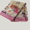 BSOS0001-3(6) Digital Print Pure Linen Saree