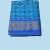 Sky Blue Banarasi Silk Saree