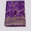 BS002217-5(4) Purple Crepe Silk Saree