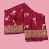 Rani Crepe Silk Saree
