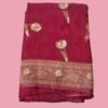 Rani Crepe Silk Saree