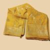 Bright Yellow Banarasi Silk Saree