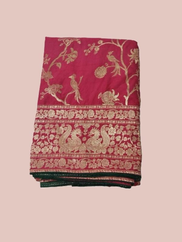 BS002265-4(4) Rani Banarasi Silk Saree