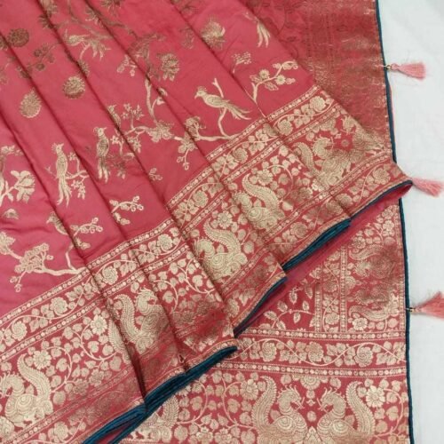 Gajri Banarasi Silk Saree Gajri Banarasi Silk Saree