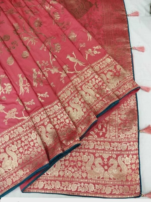 Gajri Banarasi Silk Saree Gajri Banarasi Silk Saree