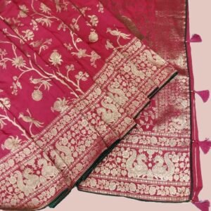 Rani Banarasi Silk Saree