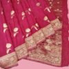 Rani Crepe Silk Saree