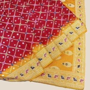 Red Banarasi Silk Saree