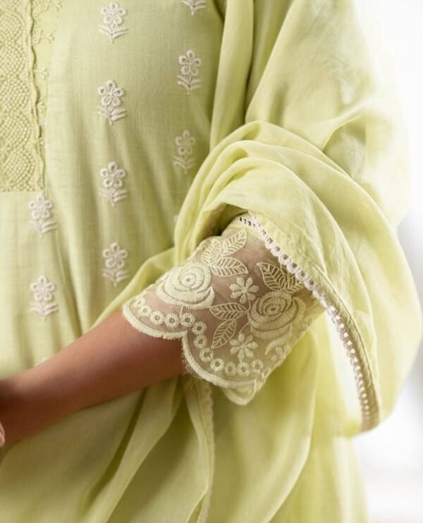 Light Green Stitched Suit