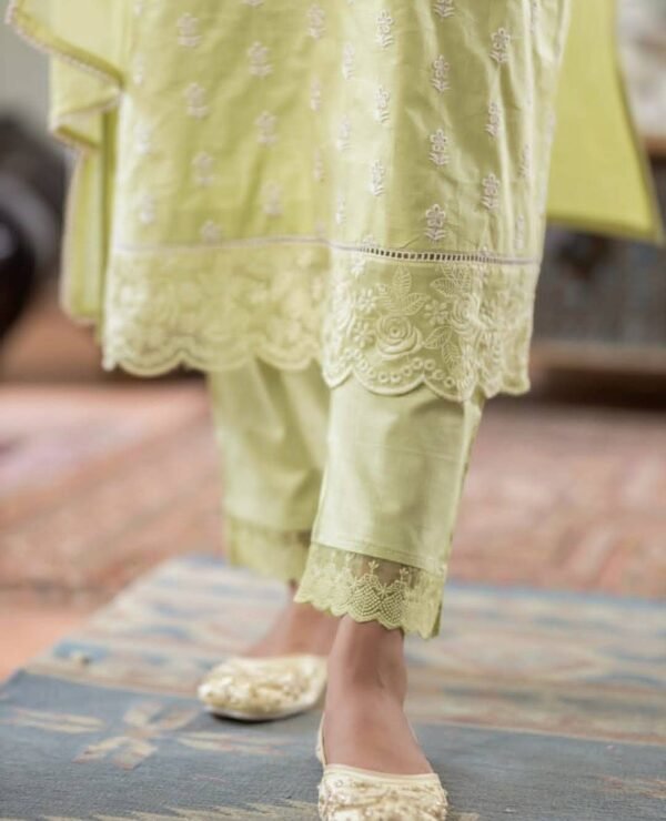 Light Green Stitched Suit