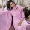 Light Pink Stitched Suit
