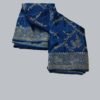 Blue Crepe Silk Saree