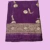 bs002218-7(4) Light Purple Crepe Silk Saree