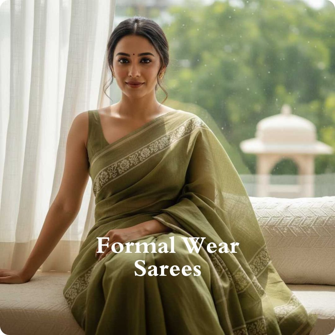 formal wear sarees