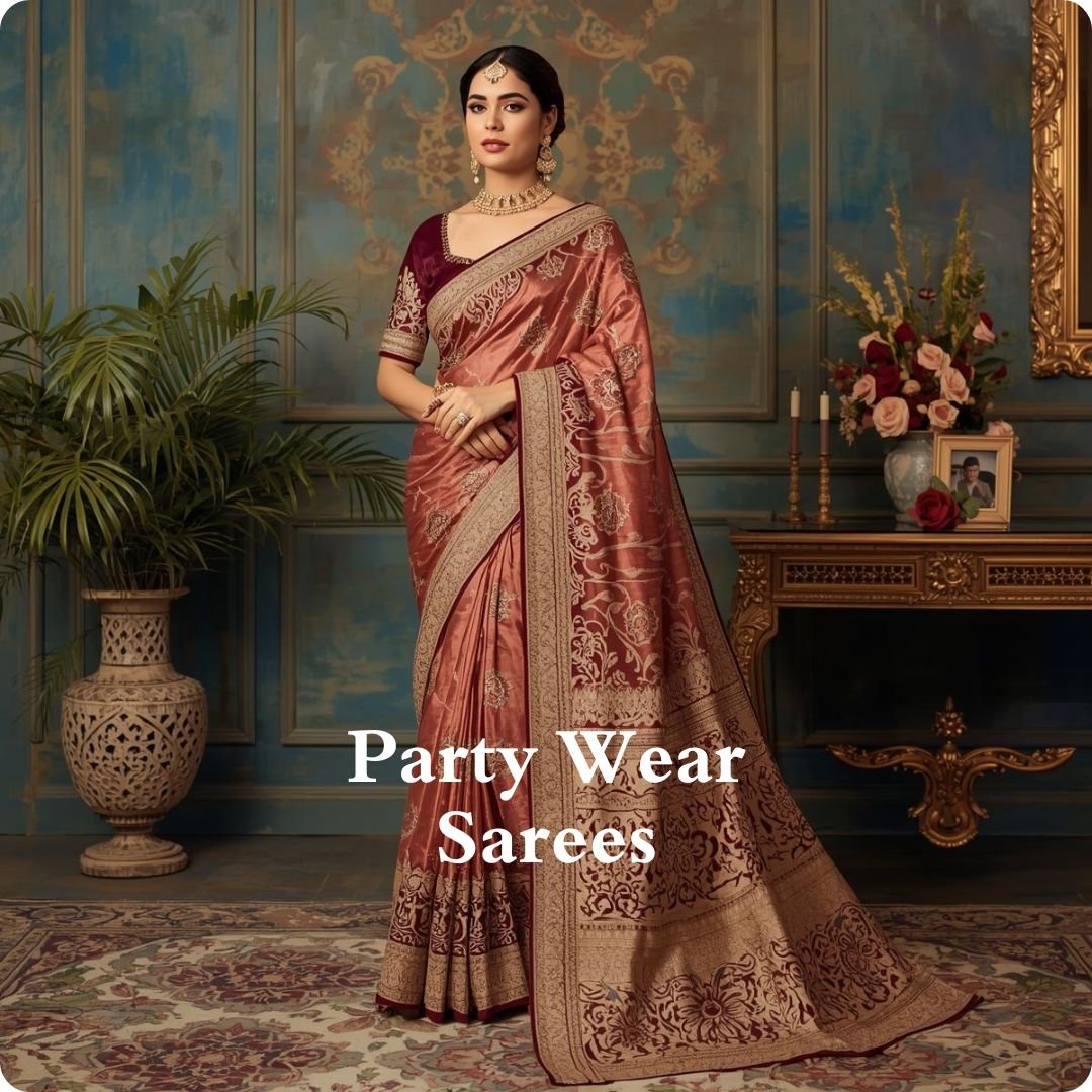 party wear sarees