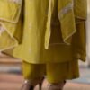 Mustard Yellow Stitched Suit