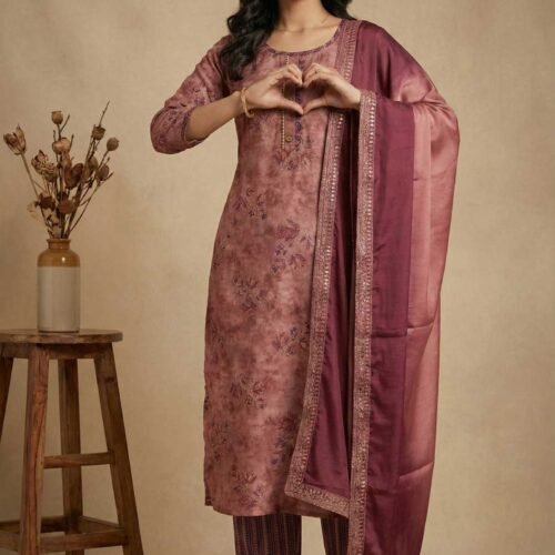 Brown Unstitched Suit