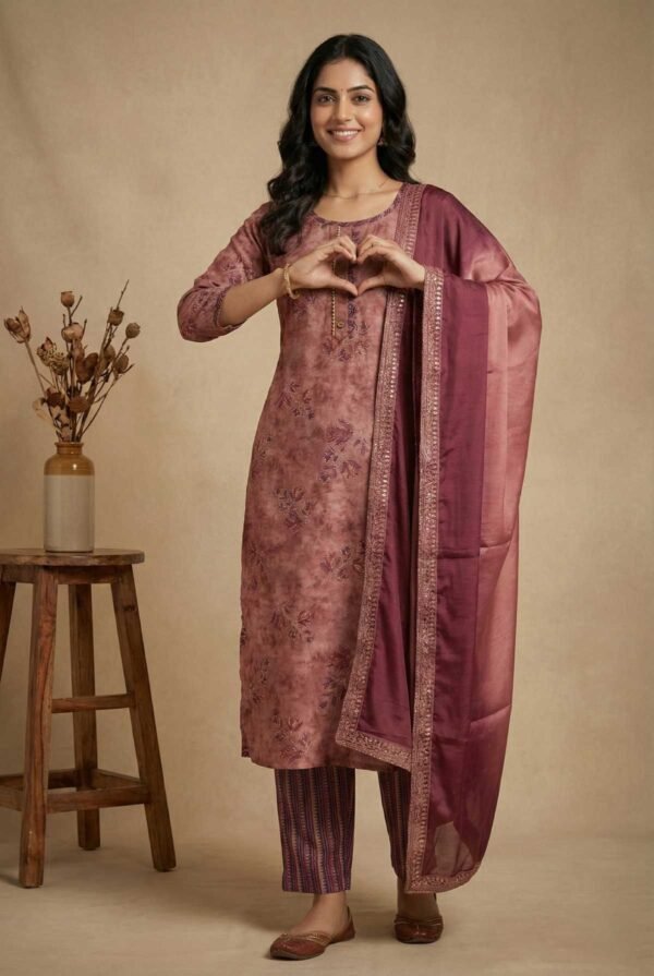 Brown Unstitched Suit