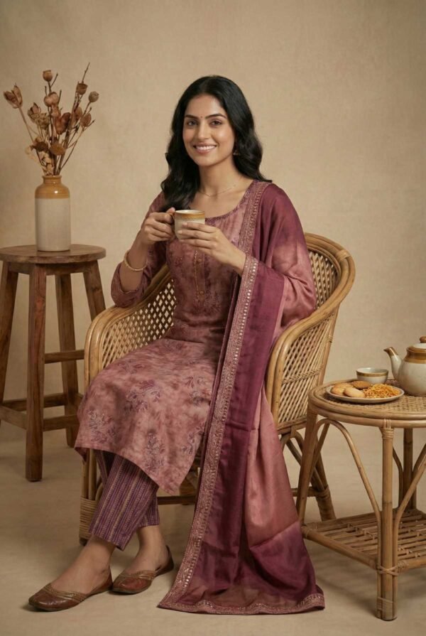 Brown Unstitched Suit