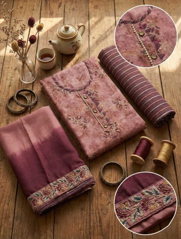 Brown Unstitched Suit