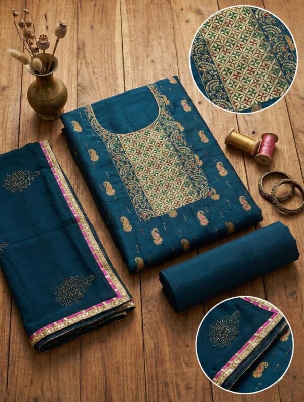 Morpankhi Unstitched Suit