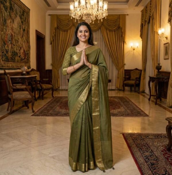 Henna Dola Silk Saree