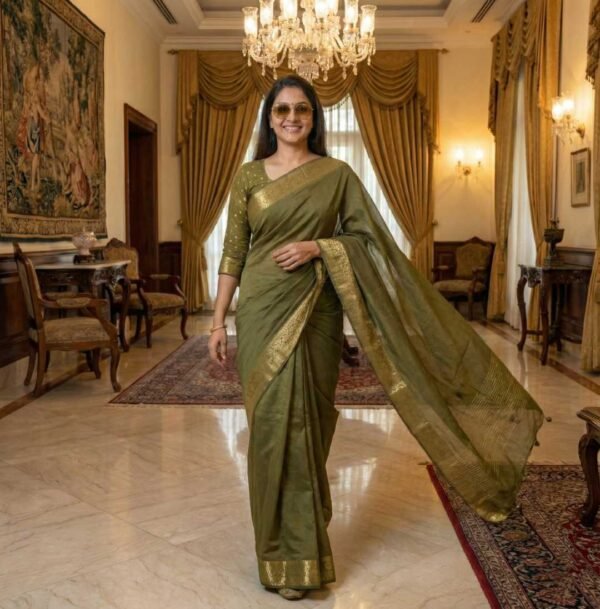 Henna Dola Silk Saree