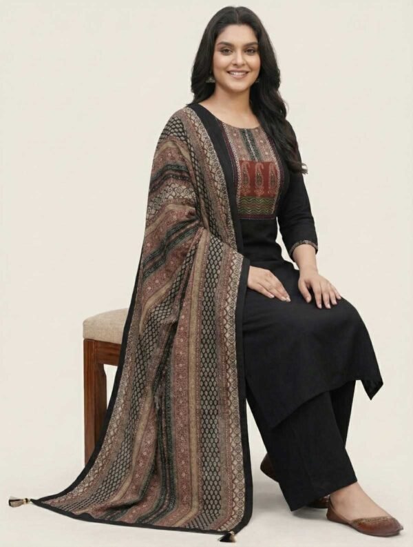 Black Unstitched Suit