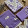 BS002278-1(3) Light Purple Unstitched Suit