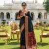 BS002302-1(2) Black Kanjivaram Silk Saree