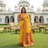 BS002302-4(2) Yellow Kanjivaram Silk Saree