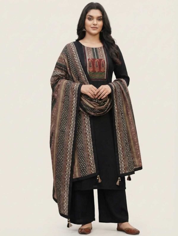 Black Unstitched Suit