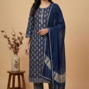 Blue Unstitched Suit