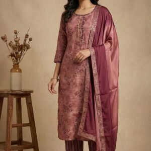 Brown Unstitched Suit