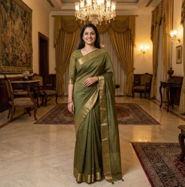 Henna Dola Silk Saree