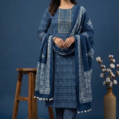 Indigo Unstitched Suit