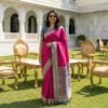 Magenta Kanjivaram Silk Saree