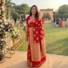 Red Silk Saree