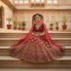 Maroon Bridal Lehenga