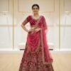 Maroon Bridal Lehenga