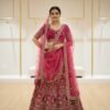 Maroon Bridal Lehenga