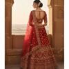 BS001636-1(3) Charming Red Bridal Lehenga