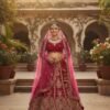 Magenta Bridal Lehenga