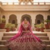 Magenta Bridal Lehenga