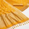 Yellow Boota Banarasi Pure Silk Saree